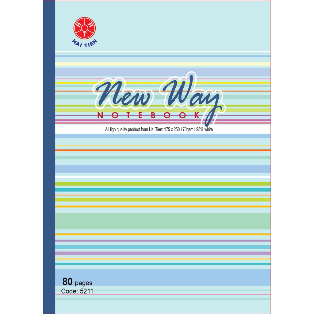 HẢI TIẾN  Vở kẻ ngang Newway 80 trang Lốc 10 quyển