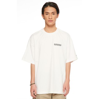 Áo thun 5THEWAY /solid/ DROP SHOULDER TEE™ in WHITE aka Áo Thun Trắng Tay Ngắn