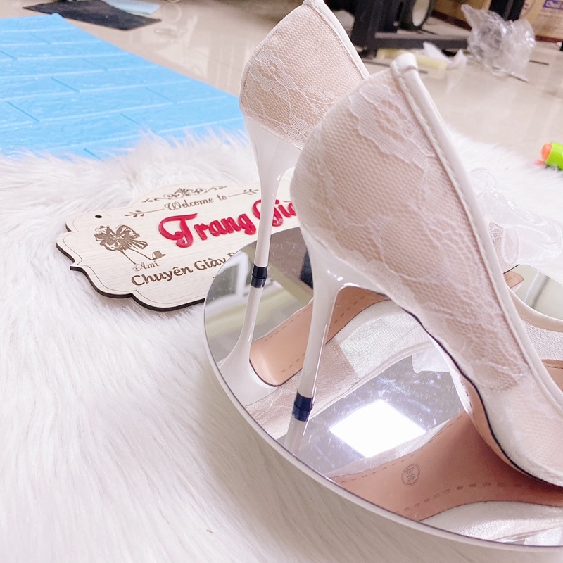 GIÀY REN GẮN NƠ NGỌC HÀNG THIẾT KẾ CÓ SẴN (là mẫu tkế thủ công vui lòng chắc chắn trước khi đặt hàng)
