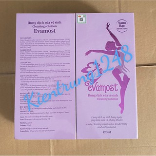 (Nguyên tem) Dung dịch vệ sinh EVAMOST (Chính hãng 100%)