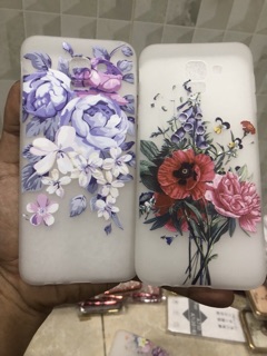 Ốp lưng samsung J6 bông hoa