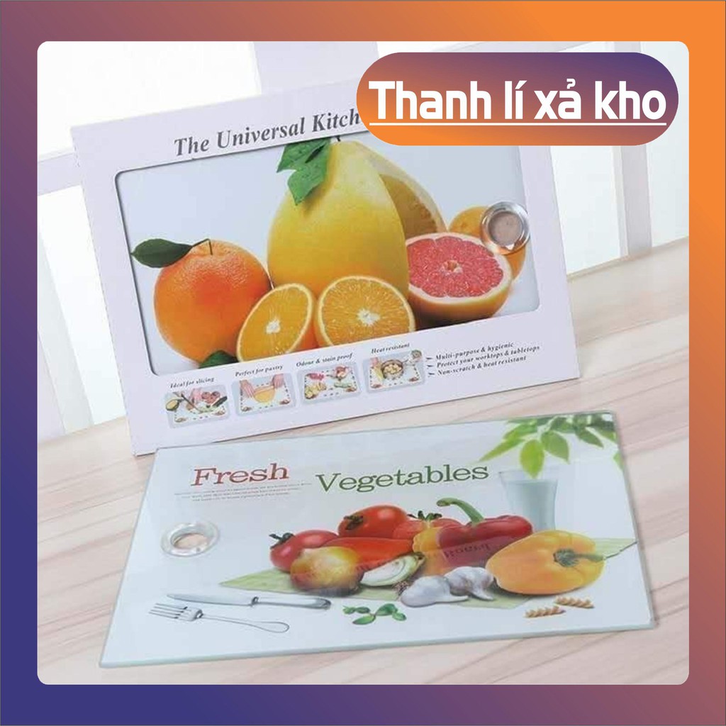 (thanh lý xả kho sỉ) THỚT KÍNH CƯỜNG LỰC CÓ HOA