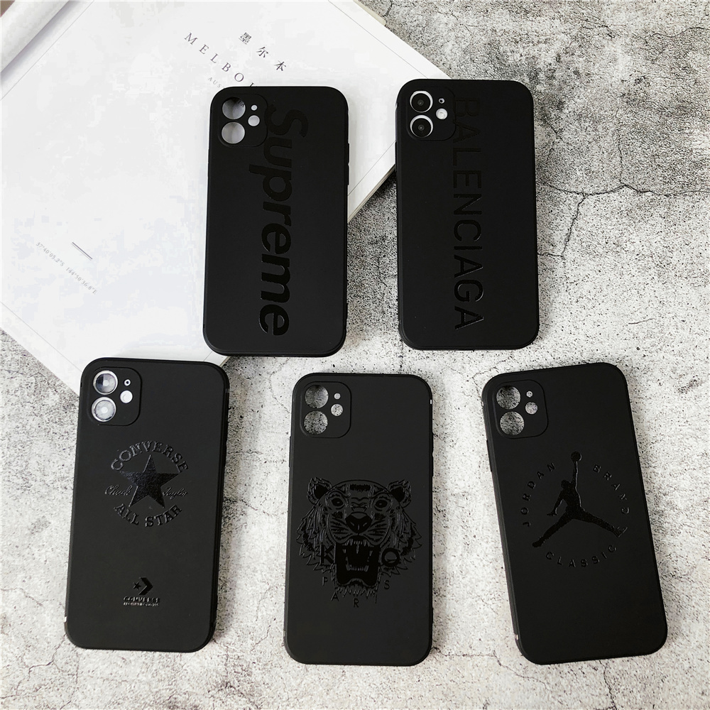 Ốp Điện Thoại TPU Mềm In Logo Converse Jordan Cho iPhone 13 pro Max iPhone 12pro Max SE2 11 pro Max X XS XR XSMAX 7 8 Plus