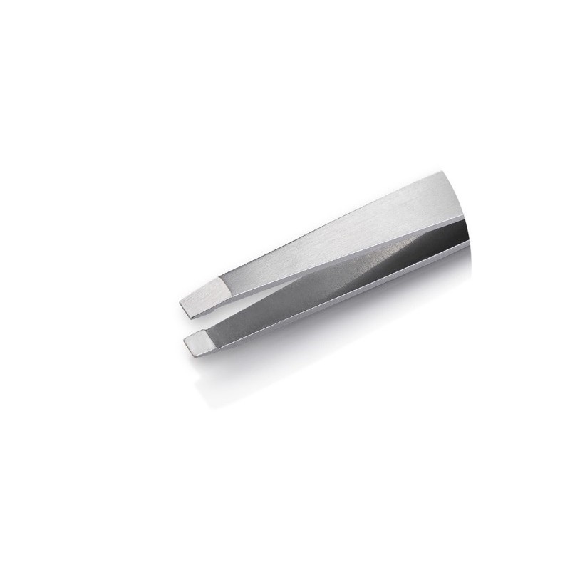 Kềm Nghĩa nhíp nhổ lông mày N404, nhíp N404 đầu bằng, nhíp inox kìm nghĩa