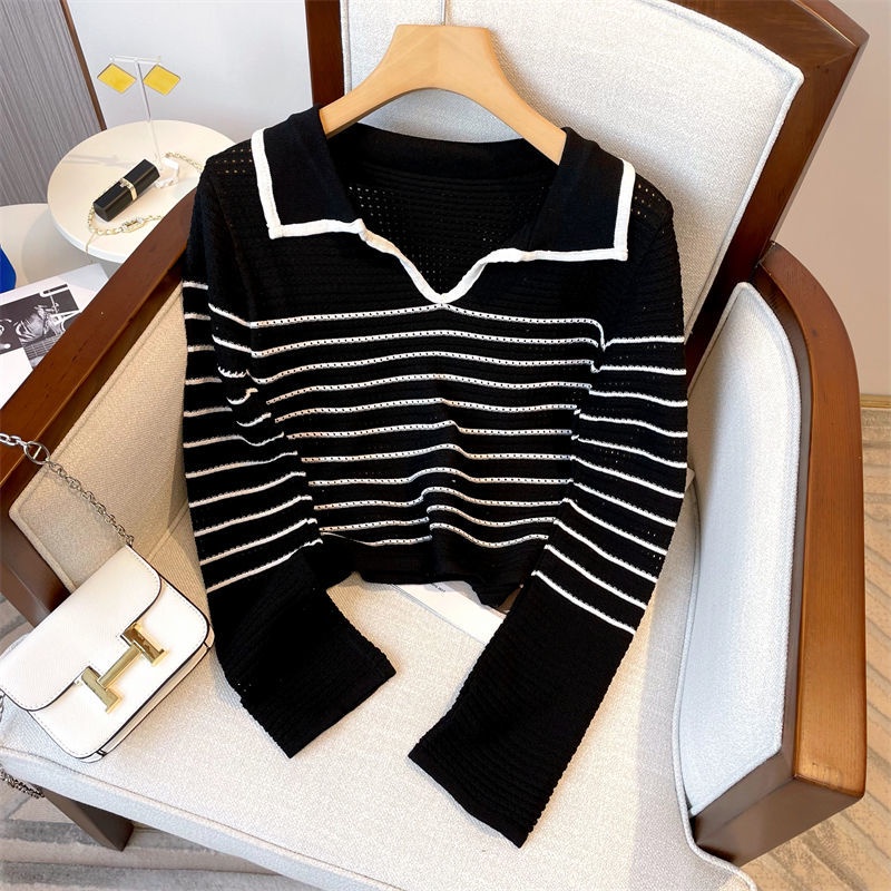 Áo Sweater Dệt Kim Thiết Kế Xinh Xắn Cho Nữ  tao bao