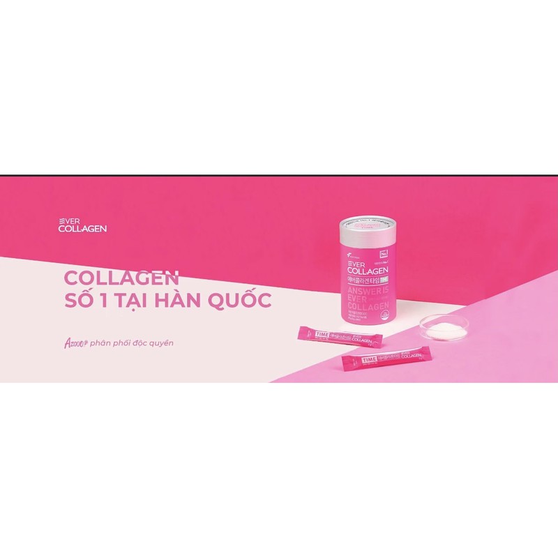 EVER COLLAGEN TIME dạng bột - Collagen số 1 Hàn Quốc [NHẬP KHẨU CHÍNH HÃNG] | BigBuy360 - bigbuy360.vn