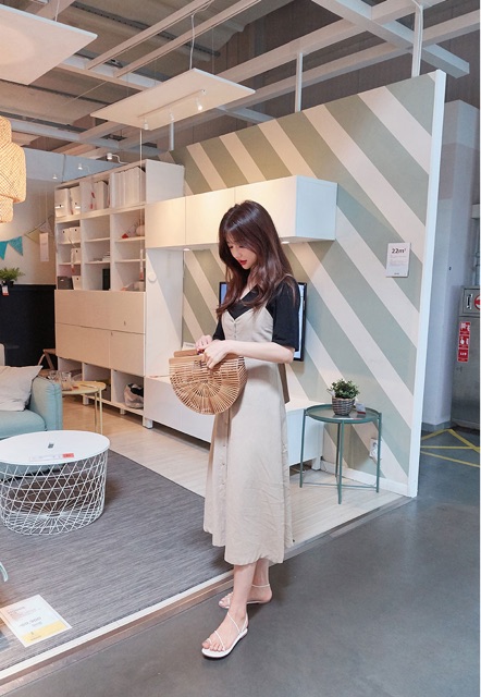 ( Sẵn size M / Video thật) Yếm xinh nơ lưng ulzzang tôn dáng nữ tính | BigBuy360 - bigbuy360.vn