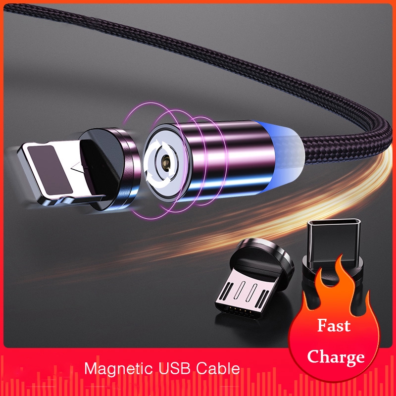Cáp sạc nam châm đầu USB Type C cho điện thoại Huawei Samsung