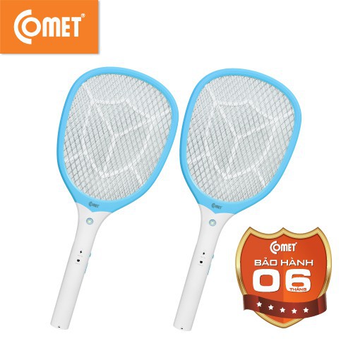 Bộ 02 cái: Vợt Muỗi Comet CP042 F7 in 1