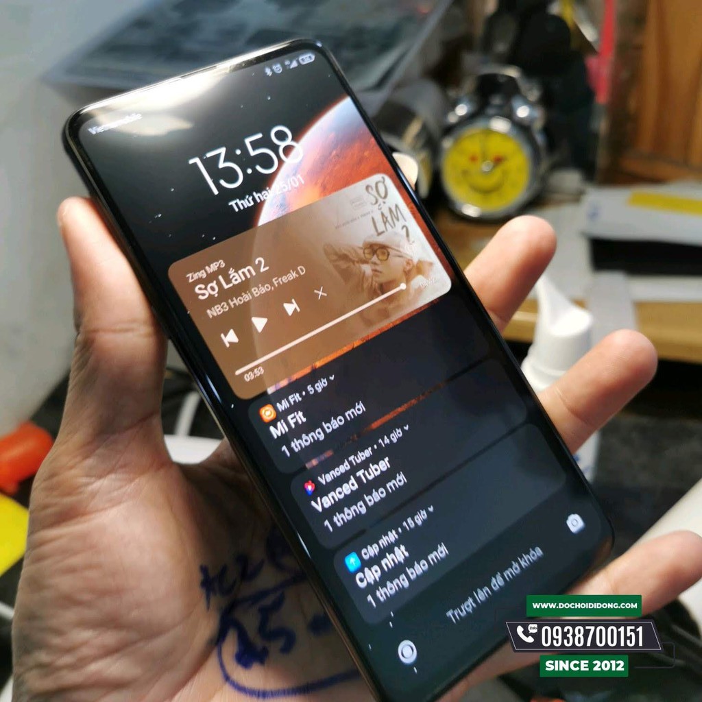 Miếng dán PPF Hydorgen Xiaomi MI MIX 3 trong, nhám, đổi màu cao cấp