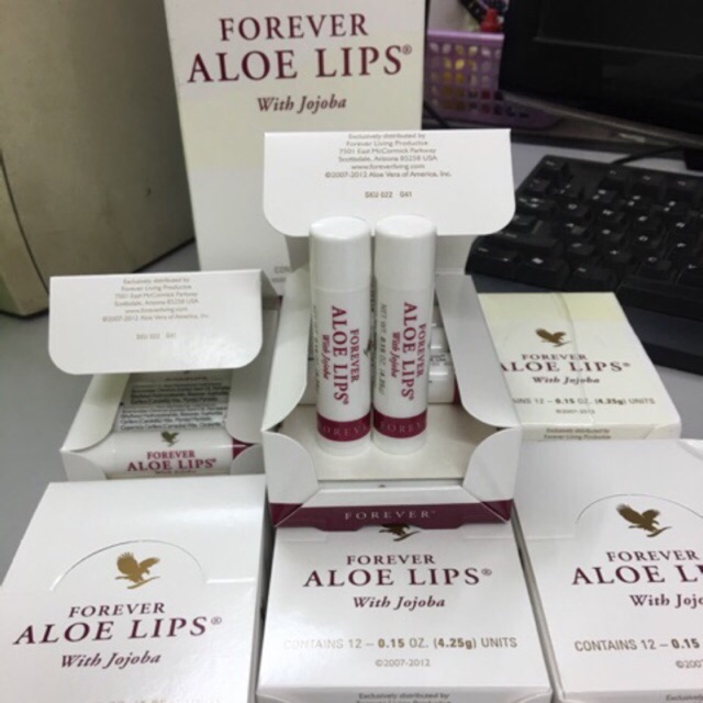 Son dưỡng môi forever aloe lips son dưỡng môi lô hội | BigBuy360 - bigbuy360.vn