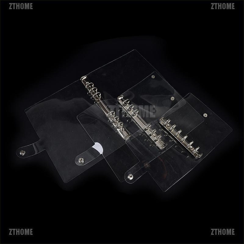 Sổ Kế Hoạch ZTHOME A5 / A6 / A7 Trong Suốt Thiết Kế Hình Chiếc Lá