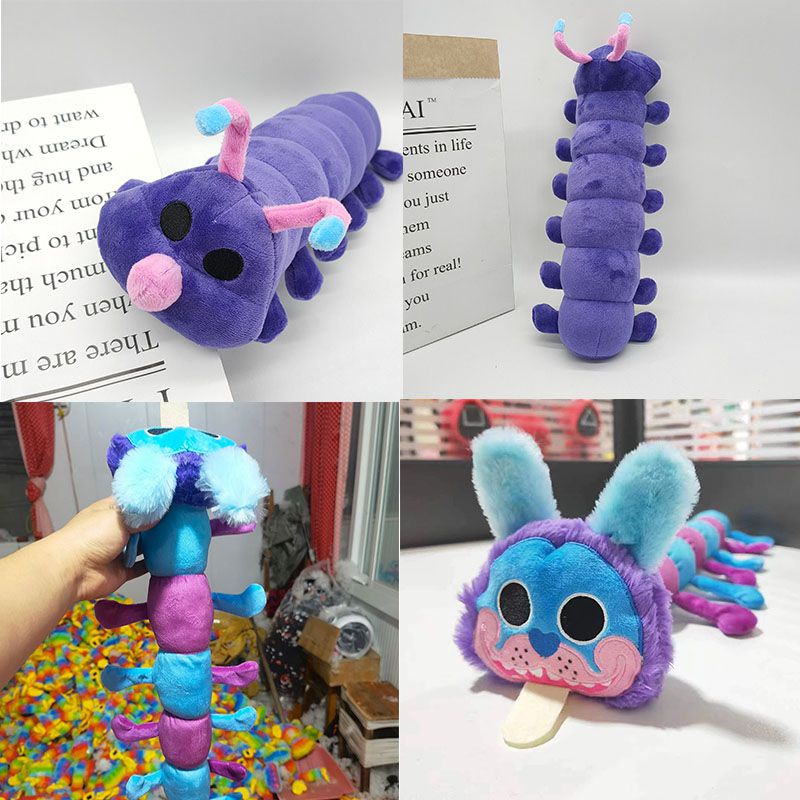 Đồ Chơi Nhồi Bông Hình Sâu Bướm Màu Tím 60cm