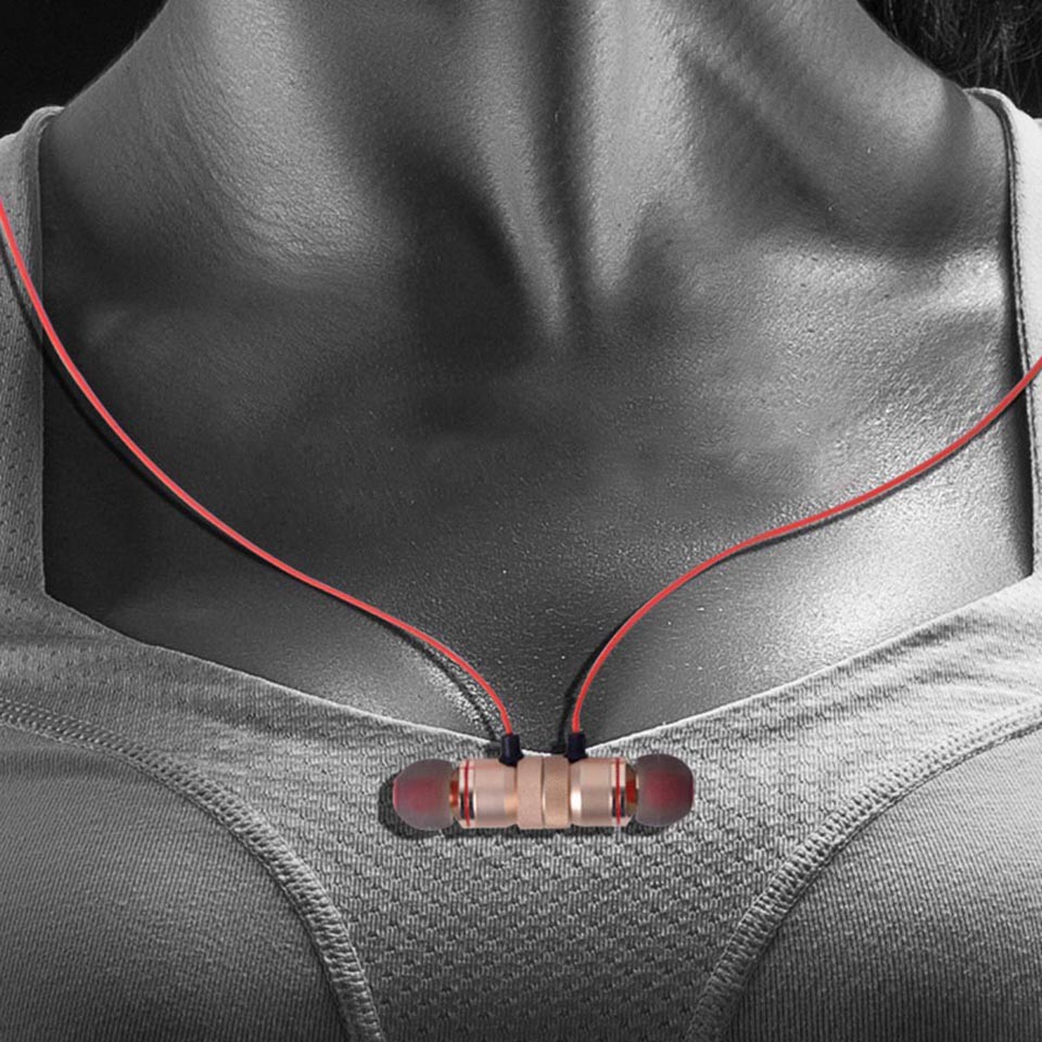 Tai nghe Bluetooth thể thao LK-S9 tích hợp nam châm độc đáo | BigBuy360 - bigbuy360.vn