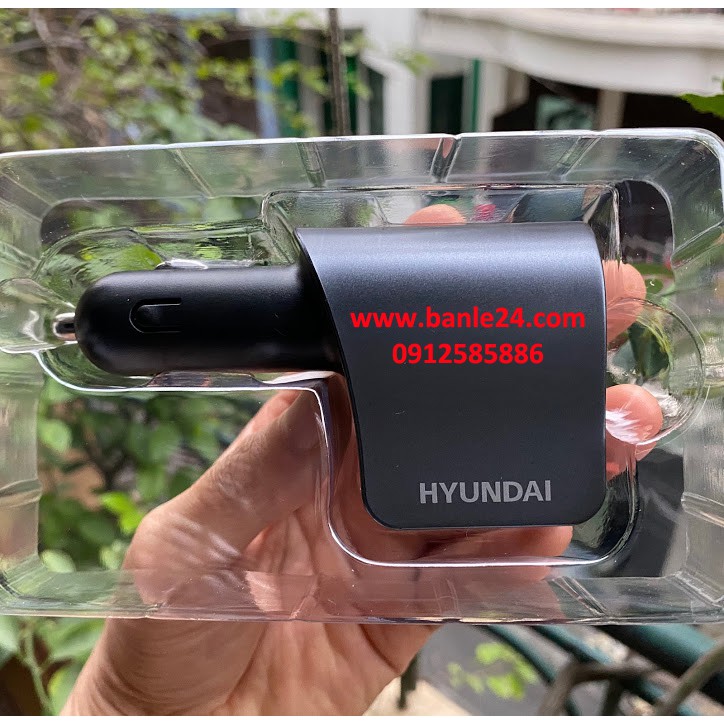 Tẩu sạc nhanh QC3.0 hiệu Hyundai HY-10, bảo hành 1 tháng siêu tốc