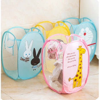 SỌT VẢI ĐỰNG ĐỒ GẤP GỌN HỌA TIẾT---SỌT VẢI XẾP GỌN-K557