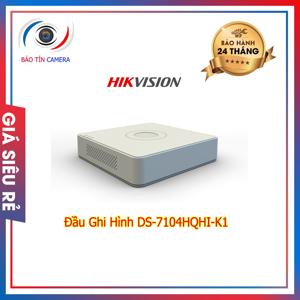 Đầu ghi hình DS-7116HQHI-K1 chính hãng bảo hành 24 tháng