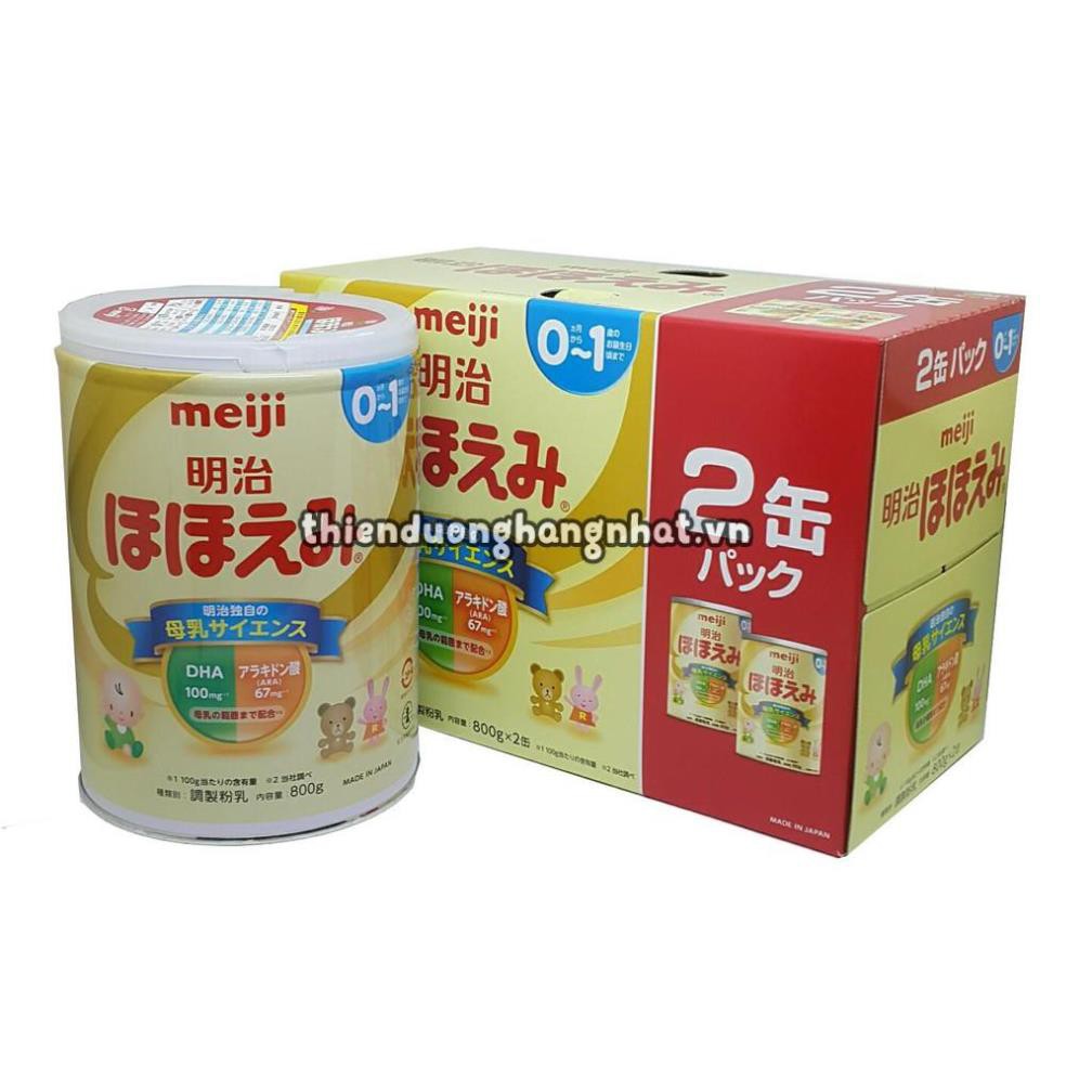 [ HÀNG AUTH] SỮA MEIJI LON 800G NỘI ĐỊA NHẬT ĐỦ SỐ DATE MỚI