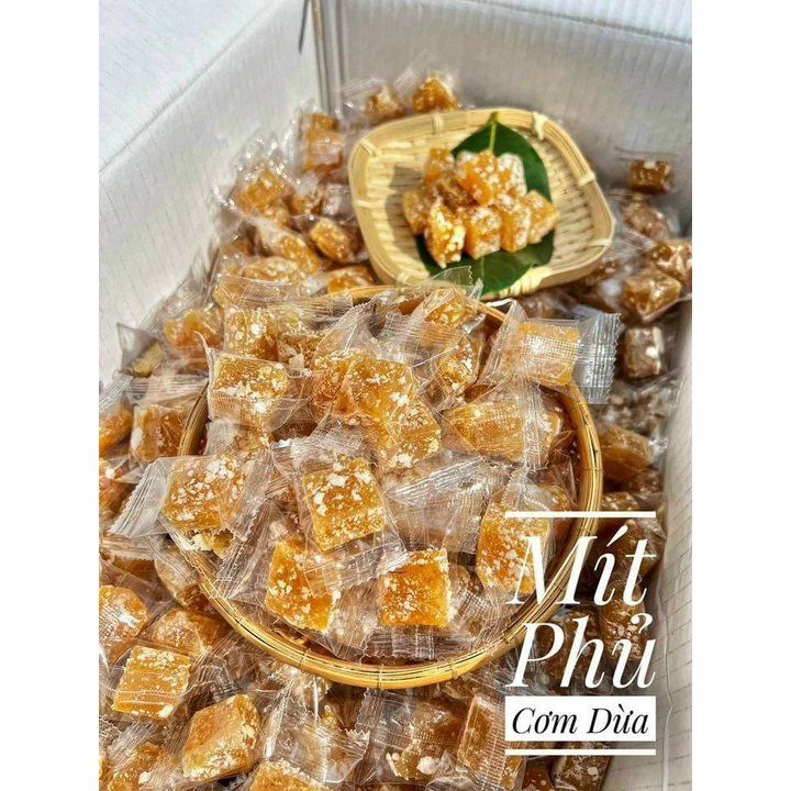 Mứt mít phủ cơm dừa túi 1 kg