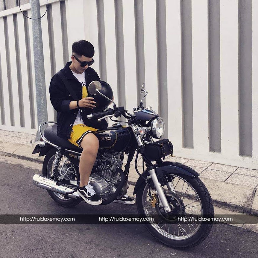 Túi Tròn Treo Đầu Và Đuôi Xe Husky 125