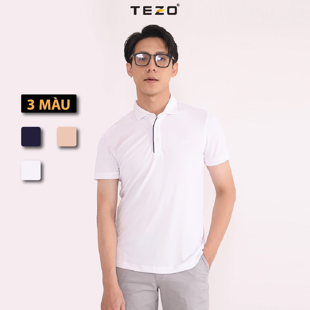 Áo Polo Công Sở Nam Vải Cotton- Cổ Bẻ Tôn Dáng - Đủ Size - Hàng thiết kế cao cấp