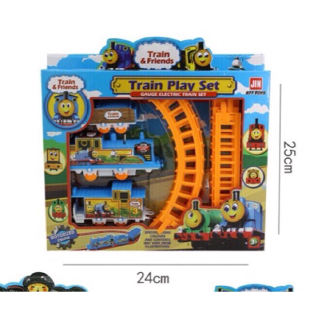 Đường ray tàu hoả thomas 3 toa mini