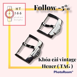 [Tặng tool thay dây] Khóa cài Vintage Heuer (TAG)