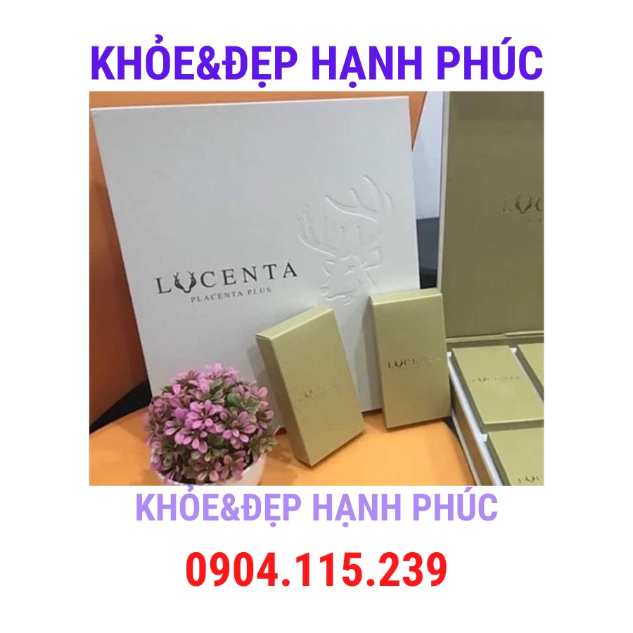 Nhau thai hươu lucenta placenta plus – 20 viên/hộp