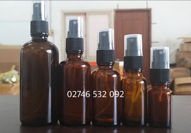 Chai Tinh Dầu 50ml Xịt Phun Sương Trắng Thân Nhiều Màu Siêu Xinh | BigBuy360 - bigbuy360.vn