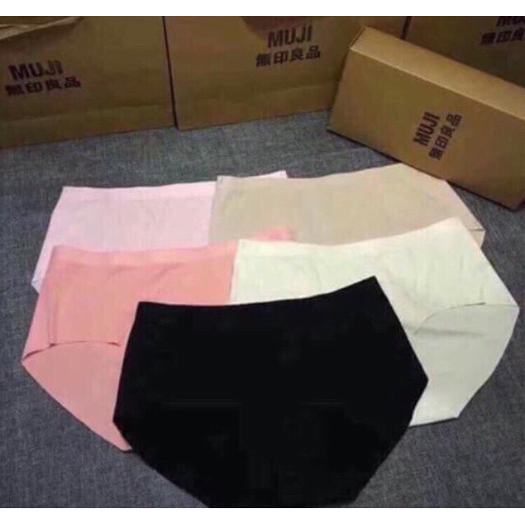 Hộp 5c quần lót su đúc MUJI nữ xuất Nhật | BigBuy360 - bigbuy360.vn