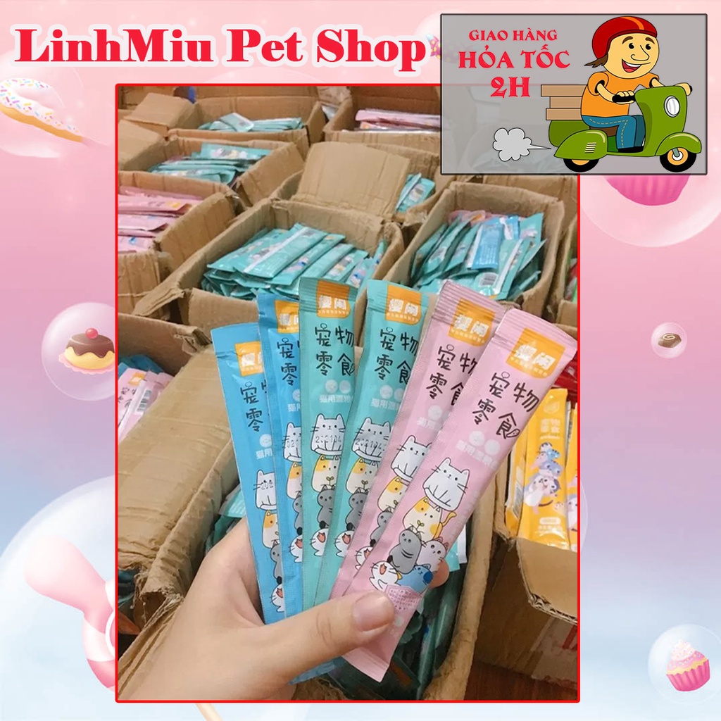 Súp thưởng dinh dưỡng cho mèo shizuka - Dùng Khi Huấn Luyện Mèo