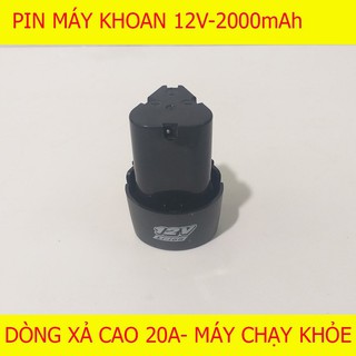 Pin Máy Khoan 12V Li-Ion 20000mAh- Xả Cao