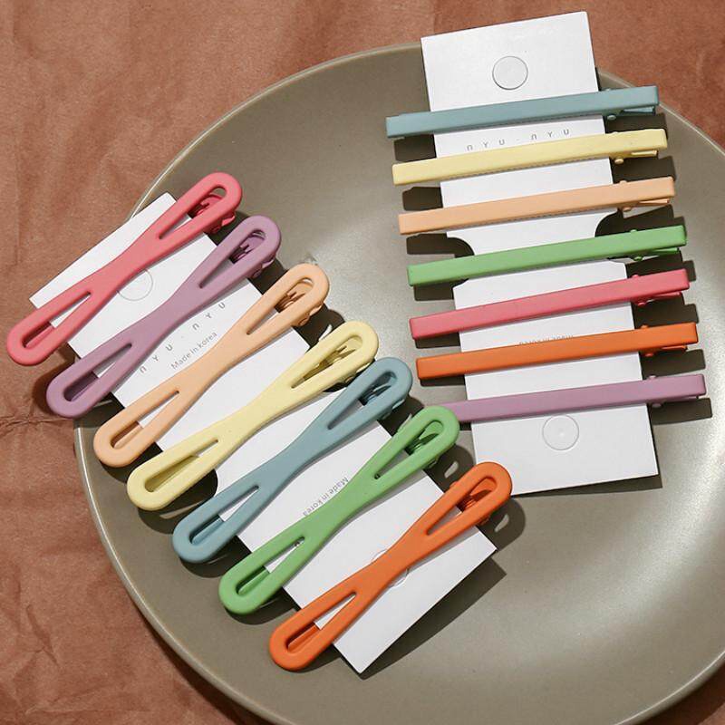 Bộ 7 Chiếc Kẹp Tóc Kim Loại Màu sắc dễ Thương Nhiều Kiểu Dáng, Phong Cách hàn Quốc Phụ Kiện Tóc