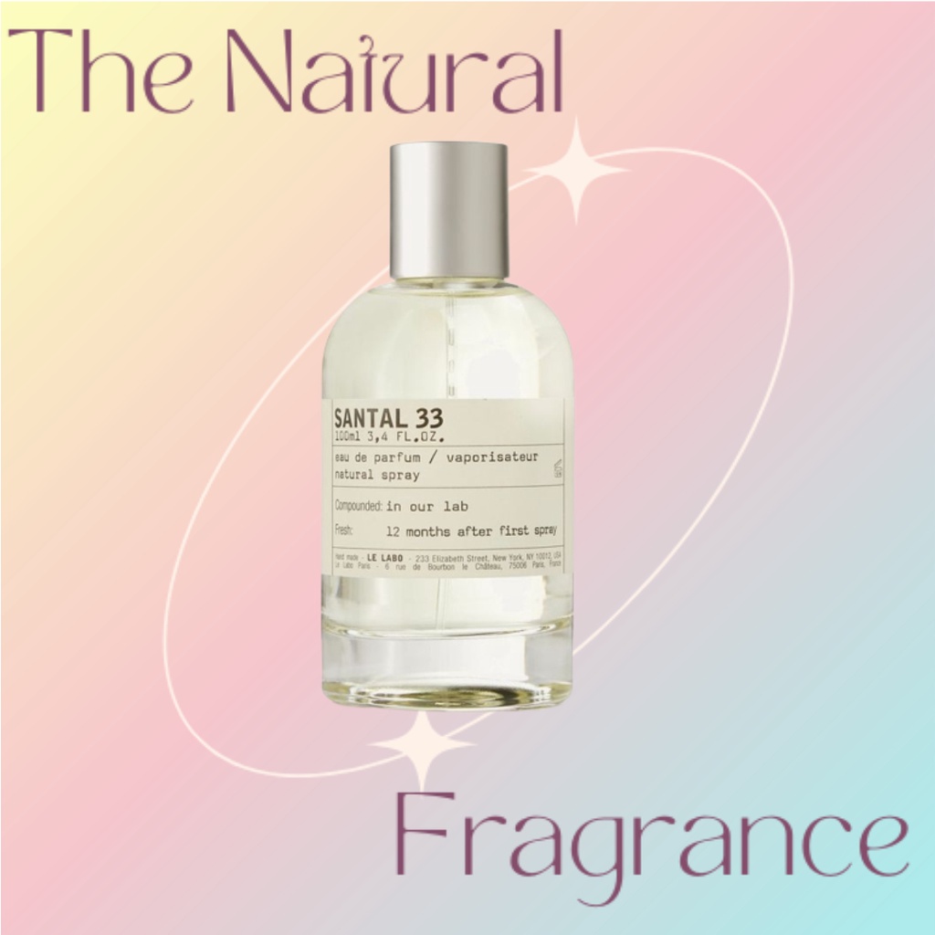 Nước hoa dùng thử Unisex Le Labo Le Labo Santal 33 EDP Test 5ml/10ml/20ml