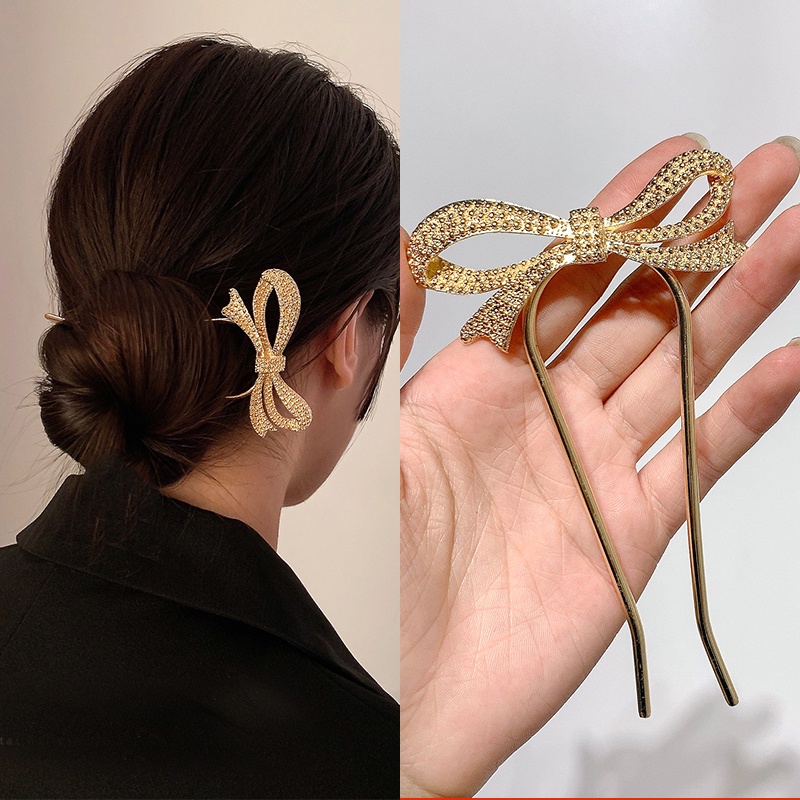 Trâm Cài Tóc Hình Chữ U Phong Cách Trung Hoa Cổ Điển Cho Nữ