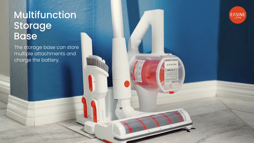 Máy Hút Bụi Cầm Tay Không Dây Easine ILife G80 Chính hãng bảo hành 12 Tháng | BigBuy360 - bigbuy360.vn