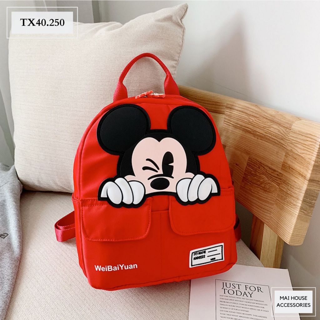 TÚI XÁCH CHUỘT MICKEY ĐỎ TX40