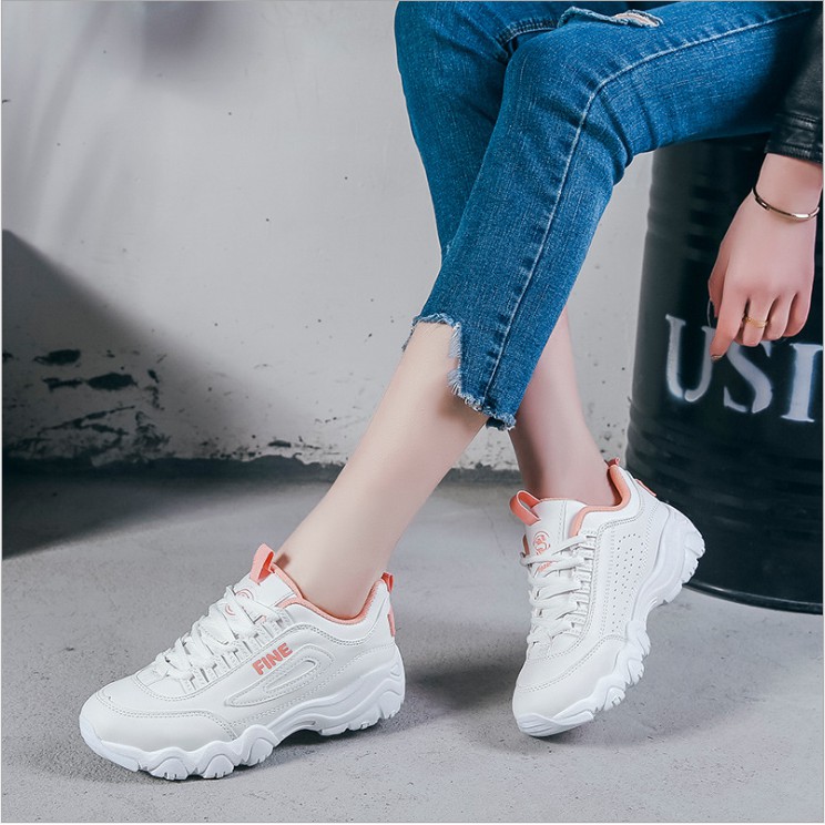 (Free Ship)Giày sneaker nữ FINE chất đẹp cực hot