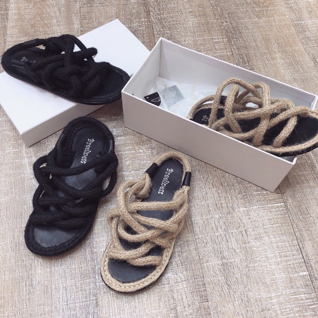 Sandal cói fullbox