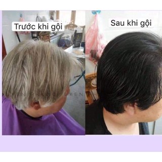 Dầu Gội Phủ Bạc tại nhà - HAIR DYE CHÍNH HÃNG
