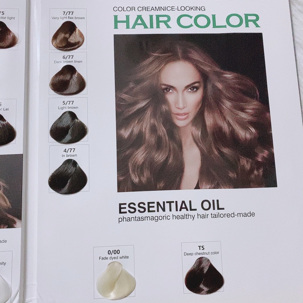 Thuốc nhuộm tóc Nataki đủ các màu + oxy trợ nhuộm bột tẩy mua riêng 100g