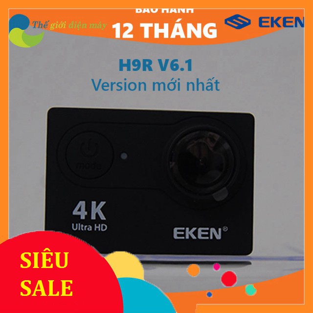 [SiêuRẻ] Camera thể thao, camera hành trình Eken H9R(có remote) version 8.1, bảo hành 12 tháng tặng filter đỏ và tripod  | BigBuy360 - bigbuy360.vn