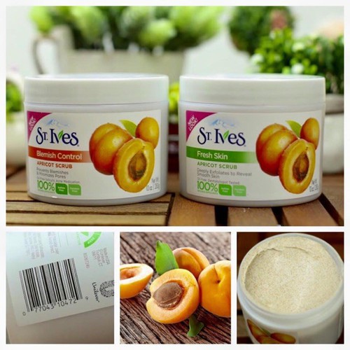 Tẩy Tế Bào Chết Toàn Thân St.Ives Fresh Skin - Mỹ