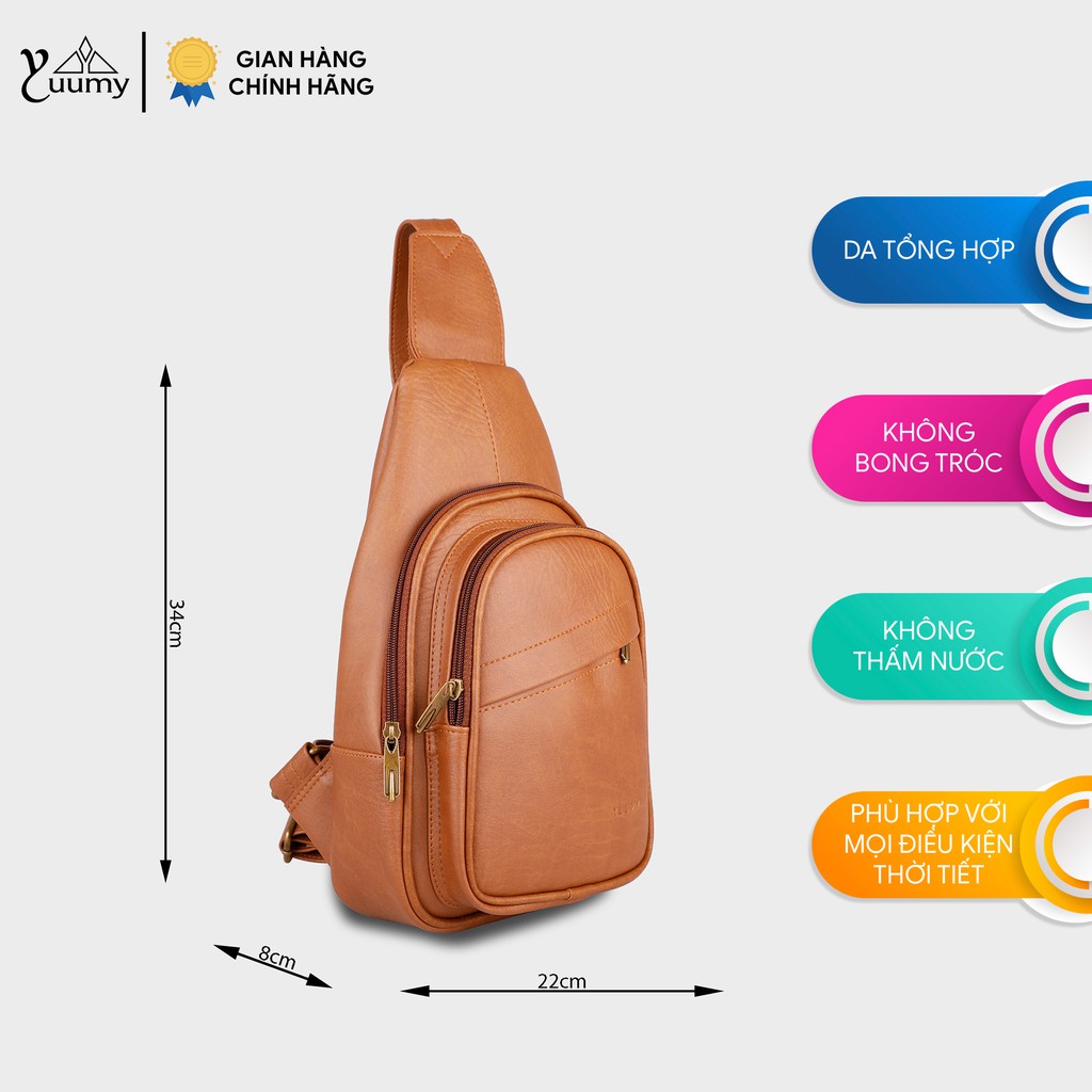 Balo đeo chéo nam thời trang YUUMY YBAC2 nhiều màu | BigBuy360 - bigbuy360.vn