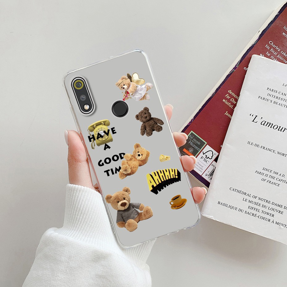 Ốp điện thoại thiết kế nhiều mẫu họa tiết thời trang cho Oppo Realme 3 Realme 3 Pro