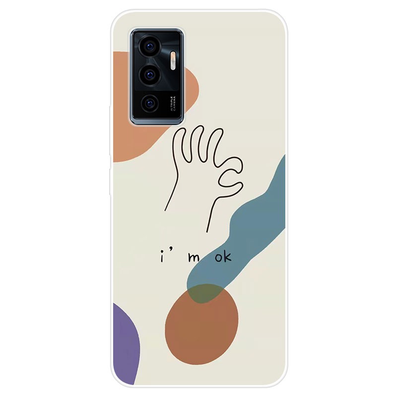 Ốp điện thoại TPU silicon mềm họa tiết hoạt hình bắt mắt cho VIVO V23e V 23e