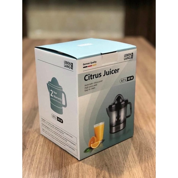 Máy vắt cam Lebenlang LB389 thương hiệu  Đức (tp)