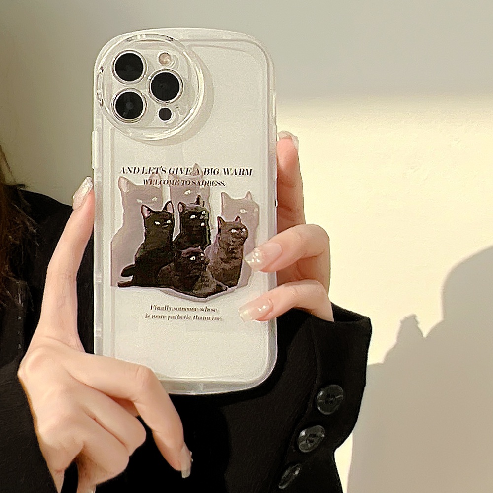 Ốp Điện Thoại Mềm Chống Sốc Hình Động Vật Cho iPhone 13 12 11 Pro Max XS Max X XR 7 8 plus SE 2020 2022