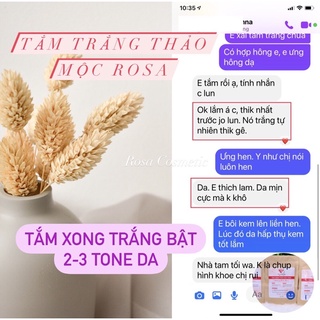 COMBO 3 SET TẮM TRẮNG THẢO MỘC + BỘT THẢO MỘC