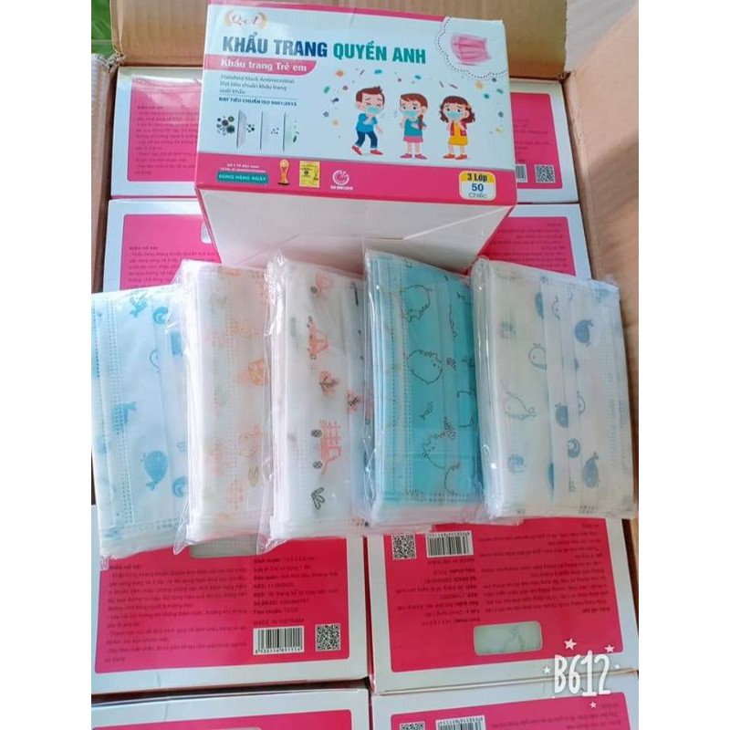 [Mã COSDAY giảm 8% đơn 150K] (Kid)Hộp khẩu trang y tế cho bé nhiều màu sắc 50 cái | BigBuy360 - bigbuy360.vn